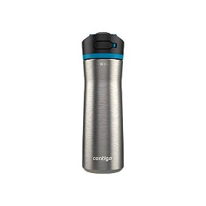 Garrafa Térmica Contigo Ashland Chill 2.0 Cinza 709 Ml