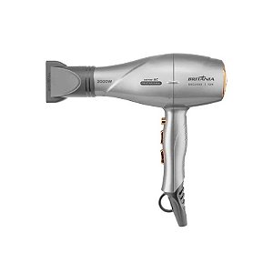 Secadora Britania BSC2050 Motor Ca 3 Temperaturas/2 Velocidades/2000 W/220 V - Prata