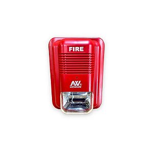 Estação de Alarme Manual de Incêndio com Sirene AW-D106