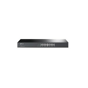 Hub de switch TP-Link 16P TL-SF1016 10/100MBPS para montagem em rack