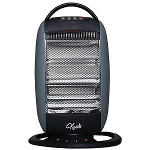 Aquecedor Elétrico Krab KBEO1200 Quartzo Oscilante 1200W 220V/50-60Hz