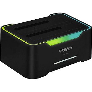Gaveta Satellite AX-237 para HDD 2,5/3.5" USB 3.0 - Preto