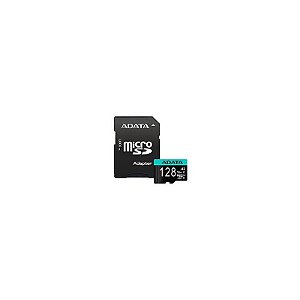 Cartão de Memória Micro SD Adata V30 128GB Classe 10 4K - AUSDX128GUI3V30SA2-RA1