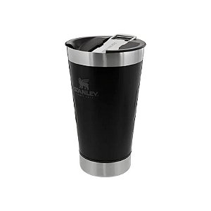 Copo Térmico Stanley Classic Stay Chill Beer Pint de 473 ML - Preto Fosco