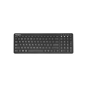 Teclado Sem Fio Targus Midsize Multi-Device Antimicrobial AKB863ESLP Bluetooth - Preto
