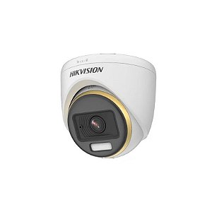 Câmera Hikvision Turret DS-2CE70DF3T-PFS Colorvu 2.8MM Áudio