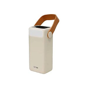 Carregador Portátil G-Tide Poweroasis - 40000mAh - LED - 2xUSB/USB-C - Bege