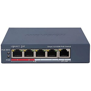 Hub Swi Hikvision Poe 4P DS-3E1105P-EI/M (C.F)