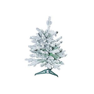 Árvore de Natal Artificial Tipo Pinho Coberta de Neve 60 CM