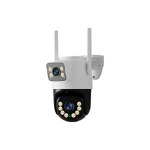 Câmera de Segurança Satellite A-CAM8007D 6MP Wifi - Branco