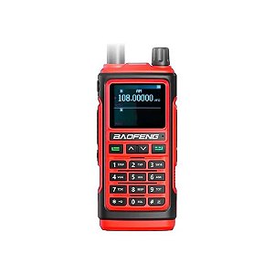Walkie Talkie Baofeng UV-17M - 15 KM - 999 Canais - Vermelho
