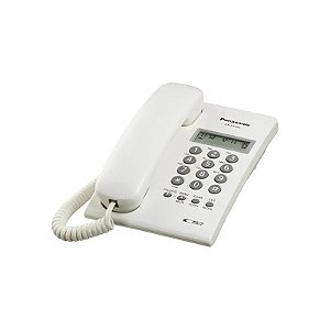 Telefone com Fio Panasonic KX-TSC73 - Branco