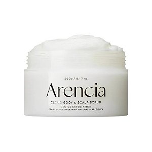 Esfoliante Corporal e Capilar de Sal Marinho Arencia Fresh Cloud Body & Scalp Scrub - Chá Branco & Neroli 260g