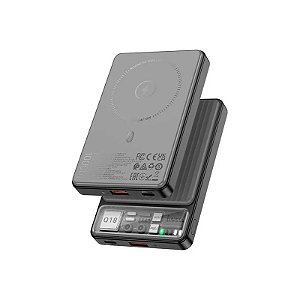 Carregador Portátil Hoco Q18 22,5 W 10000 Mah - Preto