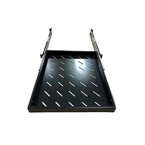 Bandeja Deslizante Acessória para Rack 19" 1U D800MM 53CM