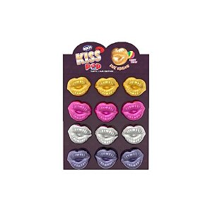 Caixa Bala Wom Kiss Pop Twist 12X15G