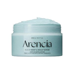 Esfoliante Corporal e Capilar de Sal Marinho Arencia Cloud French - Menta & Lírio 260G