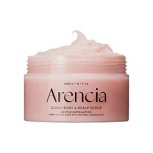 Esfoliante Corporal e Capilar de Sal Marinha Arencia Fresh Cloud Body & Scalp Scrub - Lavanda & Pêra 260G