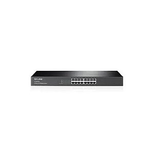 Switch Fast Ethernet Hub 16 Portas TP-Link TL-SF1016 Montável em Rack