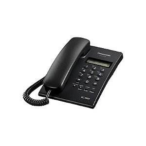 Telefone com Fio Panasonic KX-TSC73 - Preto