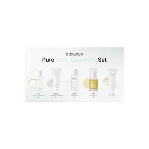 Kit Cuidado Facial Mixsoon Pure Glow Essentials - 5 Peças