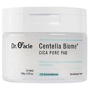 Toallete de tratamento Dr. Oracle Centella Biome Cica Pore Pad - 135g