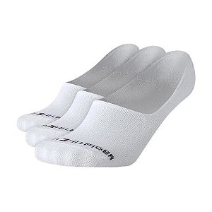 Meias Tommy Hilfiger THM201LN07 001 - Masculina (3 Pares)