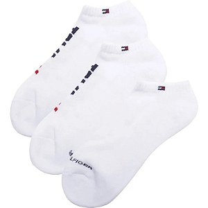 Meias Tommy Hilfiger THW221NS01 001 - Feminino (3 Pares)