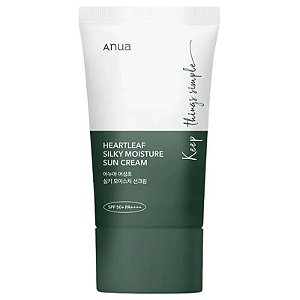 Protetor Solar Anua Heartleaf Silky Moisture FPS50+ PA - 50mL