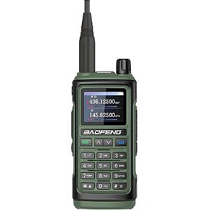 Rádio Dual Band Walkie Talkie Baofeng UV-17M (Unidade) - Verde