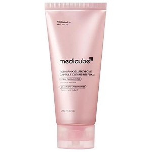 Sabonete Facial Medicube PDRN Pink Glutathione Cápsula - 120g