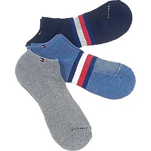 Meias Tourito Tommy Hilfiger THM233NS03 003 - Masculinas (3 pares)