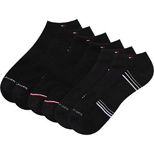 Meias Soquete Tommy Hilfiger THM233NS04 001 - Masculino (3 pares)