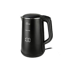 Jarra Elétrica Smartfy Pure JE03B - 1.6L - 1500W - 220V 50/60HZ - Tela Sensível ao Toque - Preto