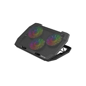Cooler para Notebook Redragon GCP511 Ingrid RGB 17" - Preto