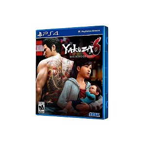 Jogo Yakuza 6: A Canção da Vida PS4