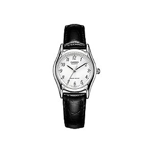 Relógio Casio LTP-1094E-7BRDF Analógico Feminino - Branco/Preto