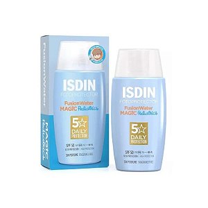 Protetor Solar Isdin Fusion Water Magic Pediatrics FPS 50 50 ml