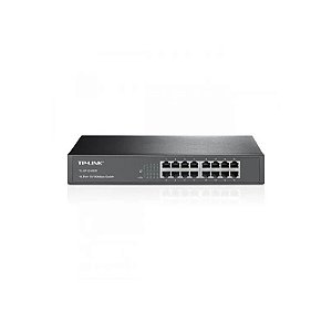 Hub 16 Portas TP-Link TL-SF1016DS Montável em Rack Switch Fast Ethernet