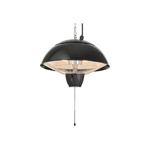 Estufa Elétrica Havso para Teto 1000W 220V - Preta