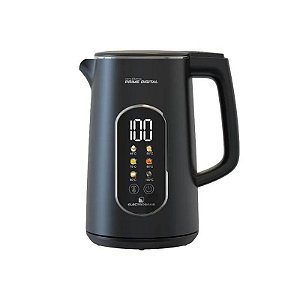 Jarra Elétrica Electrobras Prime Digital EBJE-10 1200 Watts 1.7 Litros 127V ~ 60Hz - Preta
