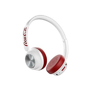 Fone de Ouvido Coca Cola T26 Bluetooth - Branco