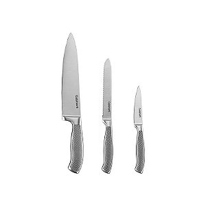 Jogo de Facas Cuisinart C77SS-3P Graphix Inox - 3 Peças