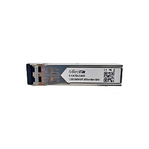 Mikrotik SFP CWDM Módulo de Compactação por Comprimento de Onda CWDM 1470NM LC a 40KM 1.25G SM