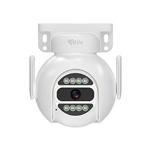 Câmera 4LIFE FLD8G Wifi 2.5K 360 Smart 4MP Branca