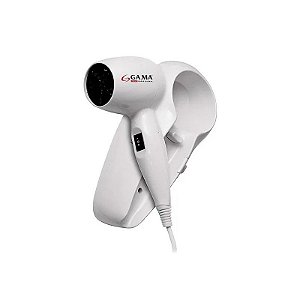 Secador de Cabelo Gama de Parede 1200W 220V Branco