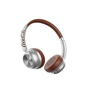 Fone de Ouvido Coca Cola T26 BT Prata