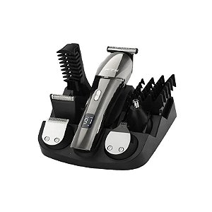 Barbeador Elétrico FTX ESH-601 - 7200RPM - Recarregável - Prata