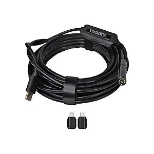 Câmera Borescópio Articulada Satellite A-GL935 para Smartphone - Preto 5 Metros