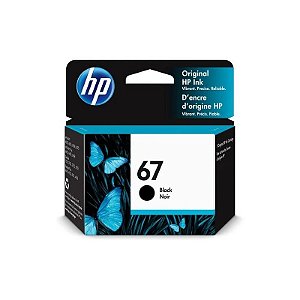 Cartucho de Tinta HP 67 3YM56AN - Preto